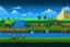 Placeholder: 2d pixellated nintendo style landscape jupiter trading exchange