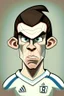 Placeholder: Gareth Bale Footballer cartoon 2d