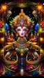 Placeholder: Centered, Ornate, Collectable Trading Card of lisa frank pattern fantasy character portrait of Crisp Digital Art, holiday nutcracker by Aleksi Briclot, T-Shirt Design, Black Background, Detailed Frame, Border, in SNES arcade game, ultra realistic, wide angle, intricate details, retro Nintendo bitmap pixel art, highly detailed by peter mohrbacher, wayne barlowe, , hajime sorayama aaron horkey, gaston bussiere, craig mullins