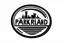 Placeholder: Simplified abstract logo representing services of automobile repairs and tire changes and oil/filter changes, includes text "PARKLAND", black on white