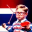 Placeholder: ralphie peter billingsley glasses, chubby boy in argyle sweater holding a bar of (red soap) wall