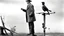 Placeholder: balance, man and bird, bizarre, surreal, art brut, outsider art, a black and white photo, pexels contest winner, 1940s, high quality photo,