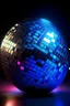 Placeholder: Generate a Pixar-style 3D image of a disco ball and spot light, isometrically positioned with detailed textures and diffused lighting, against a dark background for a bright, welcoming feel.