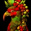 Placeholder: 100% + Base Image ::: Giuseppe Arcimboldo Tall Bird Exotic Modifiers: highly detailed sharp focus extremely detailed intricate beautiful high definition crisp quality details focused no text no watermark great depth and scale intricately detailed no frame crisp No Signature sharp details no numbers Extreme Sharpness Depth in Details Field of Depth Started from image: