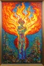 Placeholder: The flame of achemy reveals the essence of the self; Lowbrow Post-Impressionism; Hundertwasser; Kandinsky; Golden Hour; Iridescent; Controversial; Supremely Detailed; Marvelous; Whimsical