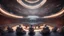 Placeholder: A futuristic concert hall where a full orchestra of robots performs with flawless precision. Each robot is designed to play a specific instrument, their fingers and arms moving with incredible dexterity and coordination to produce a symphony of sound, Ultra Realism, beautiful intricate insanely detailed octane render, 5d, 16k, artistic photography, natural volumetric perfect light, chiaroscuro, award-winning photograph, masterpiece, rule of thirds, 80mm lens, adjust perspective