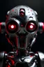 Placeholder: robot with red eyes