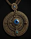 Placeholder: A fantasy illustration of a medieval necklace pendant