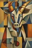 Placeholder: horn, cubism style