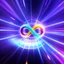 Placeholder: infinity symbol brightly coloured ∞ moving at warp speed, colours from infinity flowing through image with speed, DSLR with a 80mm lens, set to f/16 and a slow shutter speed of 1/15s, striking, neon, chiaroscuro, dramatic, captivating, powerful, fantasy, beautiful, octane render, 16k post-production, artstation: award-winning: atmospheric: commanding: fantastical: clarity: ultra quality: striking: brilliance: stunning colors: amazing depth; lens: f/11, 35mm