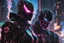 Placeholder: Machine with RGB cyber mask in 8k solo leveling shadow artstyle, Crystal and Symbiote them, neon effect , magic circle, close picture, full body, apocalypse, intricate details, highly detailed, high details, detailed portrait, masterpiece,ultra detailed, ultra quality