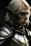 Placeholder: Mighty heroic blonde knight, open face, no helmet raw photo, 4k