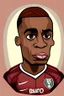 Placeholder: Mikael Antonio Footballer cartoon 2d