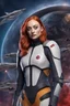 Placeholder: Sophie Turner in Rebel Starship