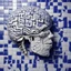 Placeholder: Insanely detailed Hd Photography of concept photography of a brain made from azulejo tiles, oozing ceramic, azulejo design visible, insanely good concept photography of an azulejo mind made from azulejo tiles inspired by Igor morski by Pranckevicius Floating dust :: particles floating sparkles :: specks :: tendrils :: tentacles eldritch Fuzzy :: hazy :: blurry :: badly focused :: poor exposure :: bad photography :: iPhone :: mobile phone cam :: blurred :: bokeh :: tilt shift