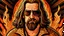 Placeholder: 4K The big lebowski hardrock cartoon firestarter