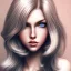 Placeholder: White girl, cute, beautiful, blond hair, long hair, blue eyes, pale skin, smiling