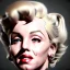 Placeholder: Realistic image portrait, sweet Marylin Monroe, blonde woman, punk style, long hair, glow eyes, highly detailed, unreal engine 5, ray tracing, RTX, lumen lighting, ultra detail, volumetric lighting, 3d, finely drawn, high definition, high resolution.