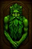 Placeholder: The green man of folklore