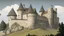 Placeholder: medieval castle, comic style