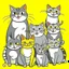 Placeholder: cats cartoon