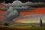 Placeholder: a surreal landscape with dramatic storm clouds by artist "Mark Rothko",by artist "Leonora Carrington",by artist "David Inshaw"