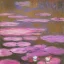 Placeholder: pink lotos mono botan, Claude Monet