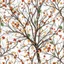Placeholder: detailed Real Tree Camouflage made of bare bush branches, fir branches, dried maple leaves, snow and dirt, white background, seamless repeatable texture camo pattern
