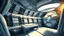 Placeholder: interior of space ship freighter