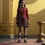 Placeholder: Full body, 3d render,kente scene, Jenna Ortega, Wednesday addams 1800's women style, 1800's hair style, 1800's women clothes style, hyper realistic, octane render, unreal engine 5, 8k, palace background, uhd