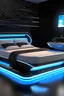 Placeholder: futuristic kings bed