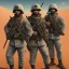 Placeholder: Soldiers in the desert