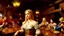 Placeholder: fullbody portrait 'beautiful face blonde massiveboobs medieval wench on tavern in medieval city',painting by gaston bussiere, greg rutkowski, yoji shinkawa, yoshitaka amano, tsutomu nihei, donato giancola, tim hildebrandt, oil on canvas, cinematic composition,sharp image, extreme detail,((fit full head inside picture)),32k