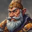 Placeholder: dnd, portrait of topaz dwarf