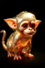 Placeholder: glorious transparent transcendent cute monkey gremlin orc dog built as bubble wrap art
