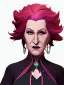 Placeholder: Portrait of a 30 year old strange witch like Bette Midler