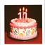 Placeholder: birthday cake, 1980s