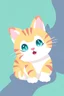 Placeholder: Cute cat caterp