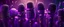 Placeholder: an array of a huge old school microphones, purple tones, dreamy, psychedelic, 4k, sharp focus