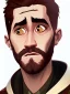 Placeholder: Portrait of a 30 year old strange gay wizard like Jake Gyllenhaal