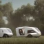 Placeholder: An autonomous electric recreational vehicle for traveling outside the city to nature, and when the vehicle reaches nature it splits into 2 units, one a residential unit and the other becomes a small vehicle