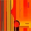 Placeholder: temp warming chart conspiracies, abstract art, offset orange pinpoint clusters, by Kandinsky and Victor Pasmore and Gabriel Pacheco, silkscreened mind-bending art, asymmetric, cigarette burns, violent orange and black color scheme, orange hues background