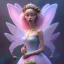 Placeholder: pixar style,realistic painting of a beautiful fairy in a jar jam marmelade,volumetric blue clouds,pink sky environment and flying strawberries in background, volumetric lighting,dramatic lighting, detailed digital painting, extreme dense and fine fur, anime, ornate, colour-washed colors, elegant, small minutiae, tiny features, particulars, centered, smooth, sharp focus, renderman gofur render, 8k, uhd, detailed eyes, realistic shaded volumetric lighting,caustics,backligh