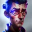 Placeholder: retrato egon spengler, ghostbuster, realista, 4k