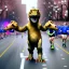 Placeholder: A dinosaur wins the Boston Marathon