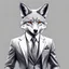 Placeholder: Illustrative sketch of a image of an humanoid fox, suit and tie, arte lineal ultra quality, 8k