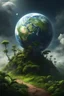 Placeholder: a character whose world is dying. The actual earth is sick and killing all the plants and probably life as they know it