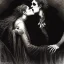 Placeholder: Vampire kiss by Gustave dore