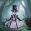 Placeholder: portrait of a goth alice in wonderland with chesire cat, 8k resolution, high-quality, fine-detail, color, intricate, realistic, sharp, crisp, digital art, detailed matte, volumetric lighting, illustration, octane render, brian froud, howard lyon, Anne Dittman, Anne Stokes, Lisa Parker, Selina French