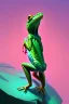 Placeholder: Crocodile frog Hybrid, trending on artstation, award winning painting, cgi, art by anton fadeev and john howe and greg rutkowski